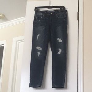WHBM Girlfriend Jeans- Cropped
